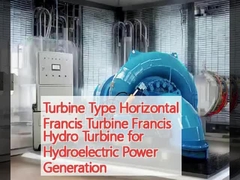 Typ der Turbine Horizontale Francis-Turbine Francis-Wasserturbine zur Erzeugung von Wasserkraft