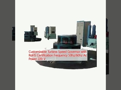 Anpassbarer Turbinengeschwindigkeitsregler mit RoHS-Zertifizierung Frequenz 50hz/60hz AC Leistung 220 V