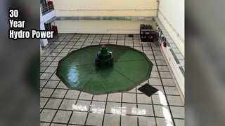 Kaplan-Wasserturbine mit 30-jähriger Lebensdauer