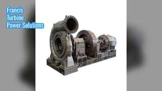 Francis-Turbine 375 1000 U/min Wasserkraft