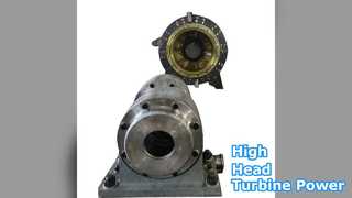 Hochdruckwasserturbine 1400–2200 kW