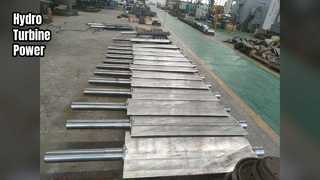 Kaplan-Wasserturbinen-Stromerzeugung