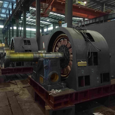 Hydroleistungsfähigkeit 750RPM Pelton der generator-600kw 100m Wassersäule-94%