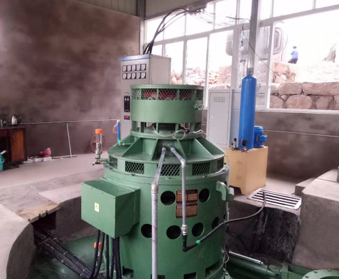 Mikrohydroedelstahl vertikaler Kaplan Turbine 400V 400kw