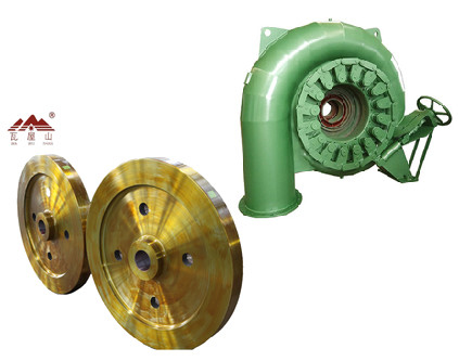 Wassersäule 95% Leistungsfähigkeits-Francis Water Turbines 400kw 55m