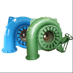 50 Hz Frequenz Francis Turbine mit Kohlenstoffstahl Q345 Spiralgehäuse