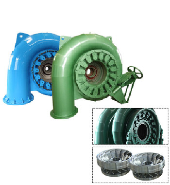 Vertikale 100kw/horizontaler hydrogenerator-Nennstrom 0.3-100m3/S