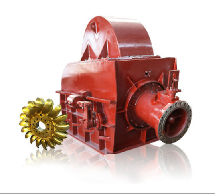 Hydropeltonturbine 60HZ Mini Water Heads 250m weg vom Gitter 500RPM