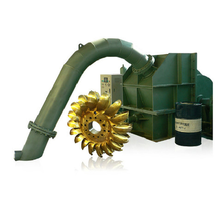 Hohe Leistungsfähigkeit 90-95% einzelne/multi Stange Jet Water Impulse Turbine Inlet-Druck-1-20
