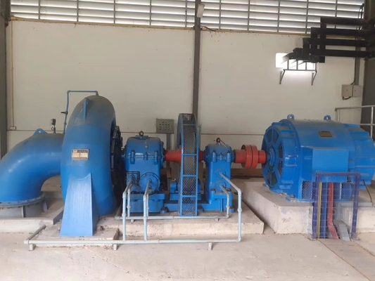 500KW-1250KW Ausgang Horizontale Francis-Wasserturbine Francis-Wasserturbine für Schwerlastanwendungen