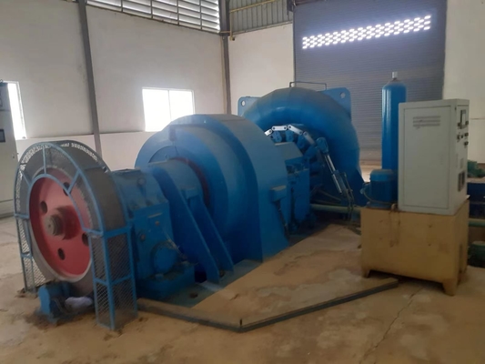 50 Hz Frequenz Francis Turbine mit Kohlenstoffstahl Q345 Spiralgehäuse