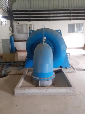 2 M3/s Einlassdurchfluss Francis Wasserkraftanlage mit Edelstahlleitfeder