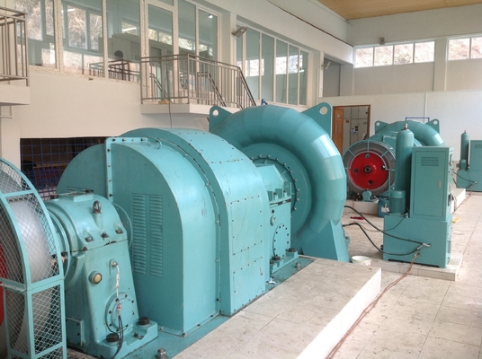 Edelstahl Francis Hydroturbine 50HZ Ausgangsleistung 500KW bis 1250KW für Leistung
