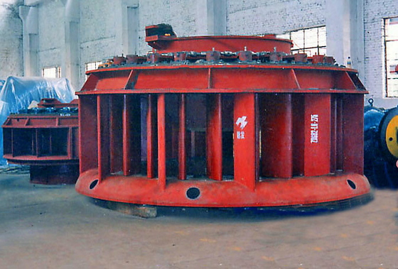 Kaplan Hydroturbine 400 V Synchrongenerator mit ZG20SiMn Führungspfanne
