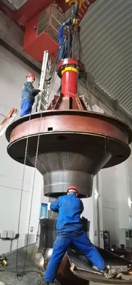 Vertikales Layout Muster Wasserkraftanlage mit Öl-Wasser-Kühlleistung Boost