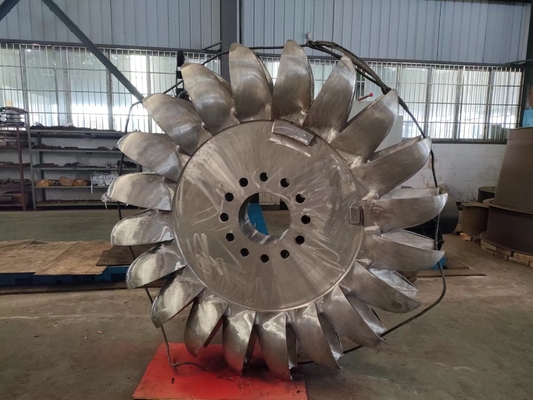 Ein- oder Mehrstrahlturbine mit 134 m Nennwasserkopf
