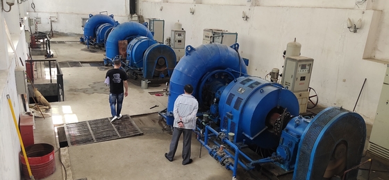 500KW-1250KW Ausgang Horizontale Francis-Wasserturbine Francis-Wasserturbine für Schwerlastanwendungen