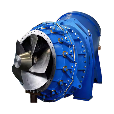 Edelstahlführung Vane Francis Hydroturbine mit Einlassdurchfluss von 2 M3/s und Nenndurchfluss von 0,3-100 m3/s