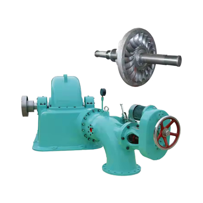Pelton-Wasserkraftanlage mit Edelstahl 0Cr13Ni4Mo-Runner-Material und Entladung von 0,385 m3/s