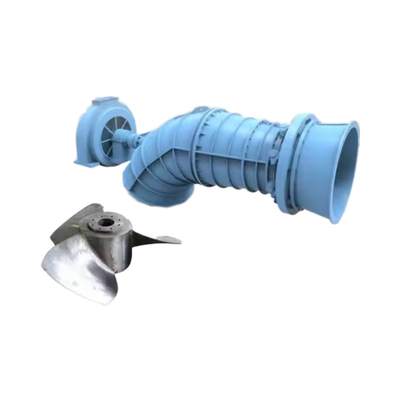 1.8 M3/s Auslaufstrom Francis Wasserturbine aus Edelstahl