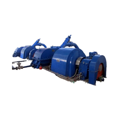 100 m-800 m Wasserkopfbereich Pelton-Wasserkraftanlage mit 0,385 m3/s Entladung und anpassbare Optionen