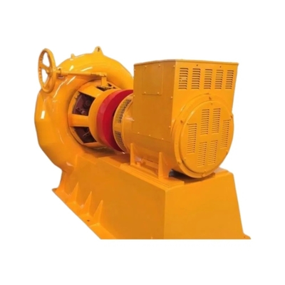 500 Watt Francis Wasserkraftanlage 400V-6300V 90%-95% Wirksamkeit