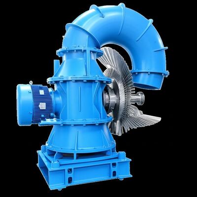 ISO-Standard-Edelstahl-Hydraulik-Pelton-Turbine mit anpassbarer Leistung für Wasserkraftwerke