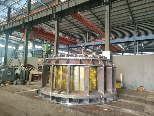 Kaplan-Hydro-Turbine mit verstellbaren Leitschaufeln, Gehäuse aus Kohlenstoffstahl und vertikalem Wassereintritt für Wasserkraftprojekte