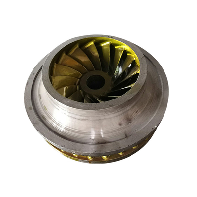 Spalte schweißte 0.5m Francis Turbine Runner 300KW hohe Härte-Wasser-Turbinen-Teile