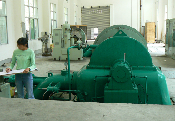 500kw vertikaler Pelton Läufer-Durchmesser des Wasser-Turbinen-Generator-0.6m