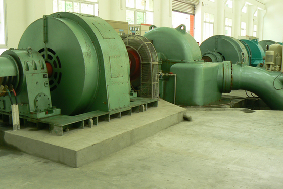 500kw vertikaler Pelton Läufer-Durchmesser des Wasser-Turbinen-Generator-0.6m