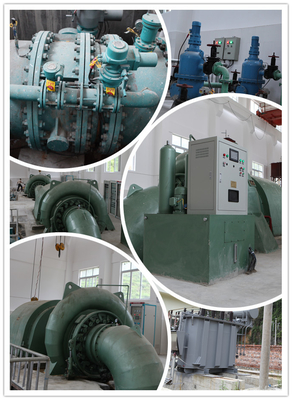 HPP Francis Turbinengenerator 700kw Bürstenlos für die Stromerzeugung