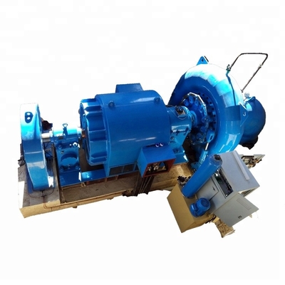 Wassersäule-variabler Druck 900kw Francis Hydro Turbine 50m
