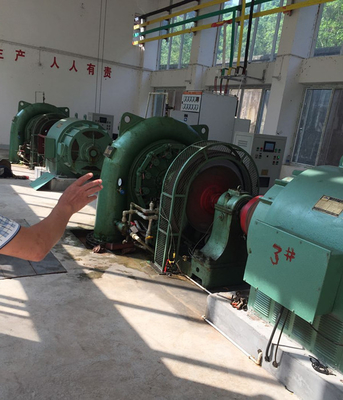 Wasser-Turbinen-elektrischer Generator 1500kw Francis Hydro Turbine Brushless Small