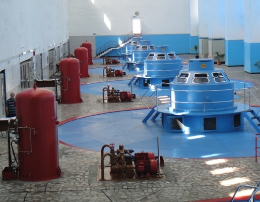 32m Wassersäule-horizontale Kaplan-Turbinen-niedriger Hauptedelstahl 5000kw