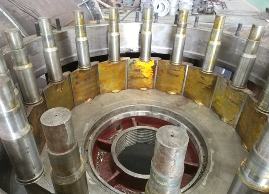 Vertikale horizontale Wasserturbine-justierbares Läufer-Blatt Kaplan schwanzlos