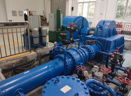 Micro Mini Kleines Wasser Francis Pelton Turgo Kaplan Wasser-Wasserkraftanlage Permanent Magnet Generator alter