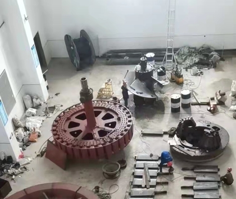 Vertikale 8000kw Kaplan Wassersäule des Wasser-Turbinen-Edelstahl-31m