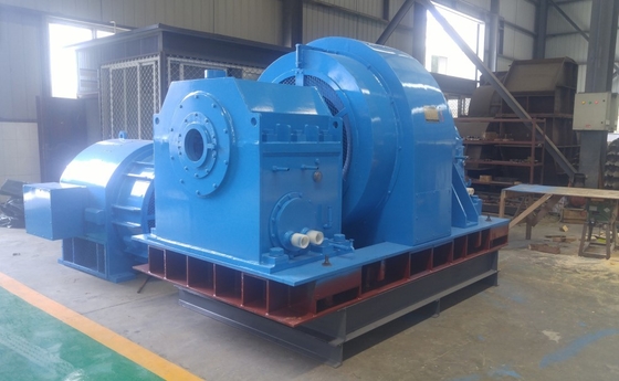 Kraftwerk 2000kw Kaplan Pelton Francis Turbine Used In Hydro 1100v