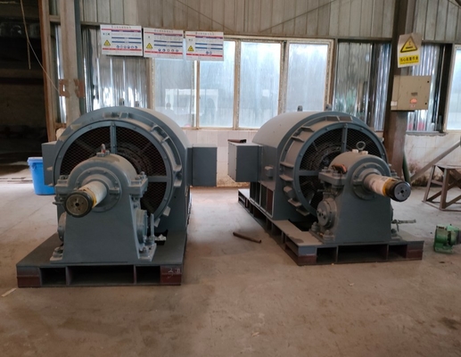 650kw horizontale hydroelektrische Arbeitsturbine 50HZ 400V mit kupferner Spule