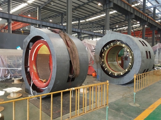 Horizontale Generator-Wasser-Turbine 6300v der Wasserkraft-2000kw