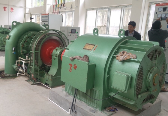 schwanzlose Wasserturbine-Generatoren 350kw Mini Hydroelectric Generator 400v