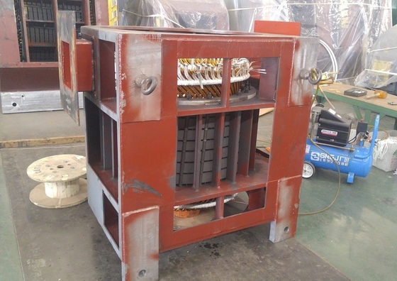 Horizontale kleine Turgo-Gleichdruckturbine 400kw für Mikrowasserkraft-Kraftwerk