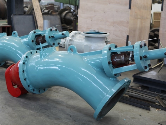 110m Haupt-Turgo Gleichdruckturbine-Abnutzungs-Widerstand Turgo-Wasser-Turbinen-hohe Geschwindigkeit