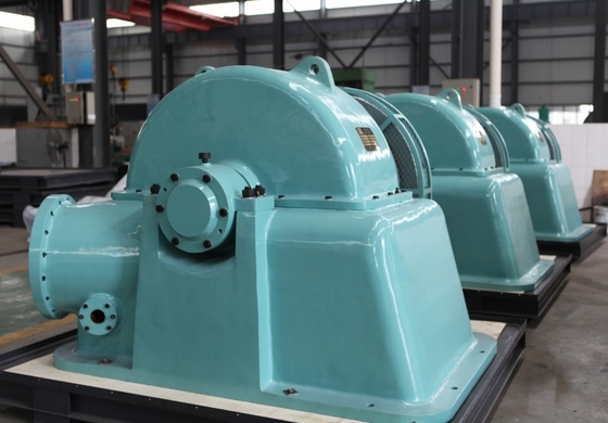 Rad-Generator der Casting-Stahl Turgo-Gleichdruckturbine-700kw Turgo