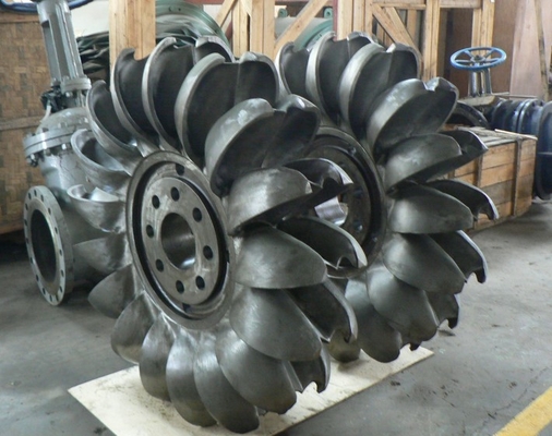 750RPM hydroelektrische schwanzlose multi Düse der Peltonturbine-3500kw