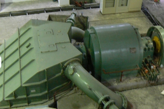 92% Leistungsfähigkeits-Mikro-horizontale Peltonturbine 2800kw für Wasserkraft-Kraftwerk