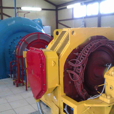 hohe Oberwasser-Turbine ISO9001 Kaplan Francis Pelton Turbine 50kw 10mw