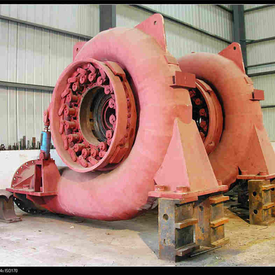 Synchrone horizontale Kopf-Kaplan-Turbine der Wasserturbine-500Kw niedrige