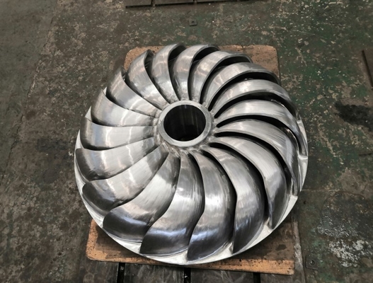 Hochgeschwindigkeits-Wasser-Rad-hochfeste lange Lebensdauer 1.1m SS Turgo